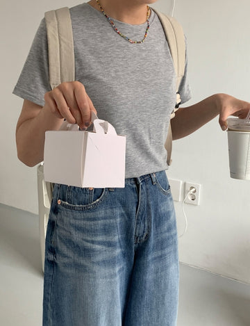 Warmin Basic Color Short Sleeve Tee